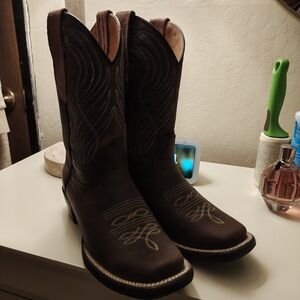Brown Western Cowboy Boots